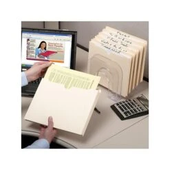 Smead Paper Stock File Jackets, 2" Expansion, Letter Size, Manila, 50/Box (75470) -Bostitchy Store sp42127140 s7