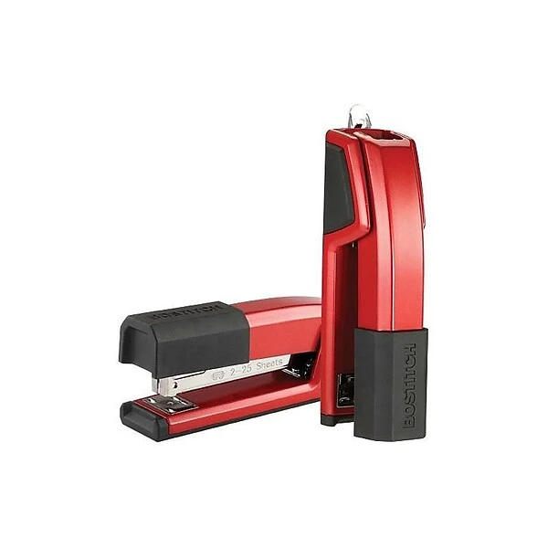 Bostitch Epic Desktop Stapler, 25 Sheet Capacity, Red (B777-RED) 4 Bostitch Epic Desktop Stapler, 25 Sheet Capacity, Red (B777-RED) - Image 2