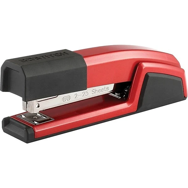 Bostitch Epic Desktop Stapler, 25 Sheet Capacity, Red (B777-RED) 6 Bostitch Epic Desktop Stapler, 25 Sheet Capacity, Red (B777-RED) - Image 4