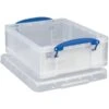 Really Useful Box® 8.1 Liter Snap Lid Storage Bin, Clear, 5/Pack (8.1LC-PK5C) 1 Really Useful Box® 8.1 Liter Snap Lid Storage Bin, Clear, 5/Pack (8.1LC-PK5C) -Bostitchy Store sp45440766 s7