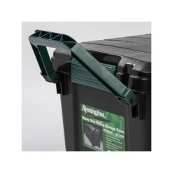 Remington 169 Qt. Latch Lid Storage Totes, Black, 2/Carton (296003) -Bostitchy Store sp45440872 s7