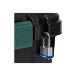 Remington 169 Qt. Latch Lid Storage Totes, Black, 2/Carton (296003) -Bostitchy Store sp45440894 s7