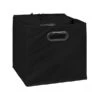 Niche Cubo 29.93 Qt. Foldable Fabric Storage Bins, Black, 6/Pack (HTOTE6PKBK) 2 Niche Cubo 29.93 Qt. Foldable Fabric Storage Bins, Black, 6/Pack (HTOTE6PKBK) -Bostitchy Store sp4555791 s7