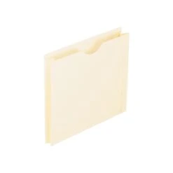 Pendaflex 10% Recycled Reinforced File Jacket, 2" Expansion, Letter Size, Manila, 50/Box (22200)