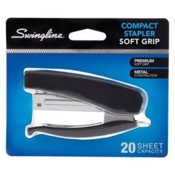 Swingline® Soft Grip Hand Stapler, 20 Sheet Capacity, Black (09901) -Bostitchy Store sp56867791 s7