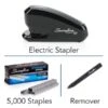 Swingline Speed Pro™ Electric Stapler Value Pack (Premium Staples & Staple Remover Included), 25 Sheet Capacity, Black (42140) 1 Swingline Speed Pro™ Electric Stapler Value Pack (Premium Staples & Staple Remover Included), 25 Sheet Capacity, Black (42140) -Bostitchy Store sp56867797 s7