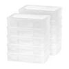 IRIS Modular Supply Case, Clear, 10 Pack (585171) -Bostitchy Store sp79453978 s7