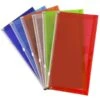 JAM Paper Poly Envelope With Zip Closure, 1" Expansion, Assorted Colors, 6/Pack (921Z1RBGOPCL) -Bostitchy Store sp81235597 s7