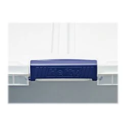 Hefty Storage Solutions 52 Quart Latch Lid Storage Bin, Clear, 4/Case (7104)