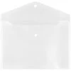JAM Paper Poly Envelope With Snap Closure, Letter Size, Clear, 12/Pack (218S0CLG) -Bostitchy Store sp89840023 s7